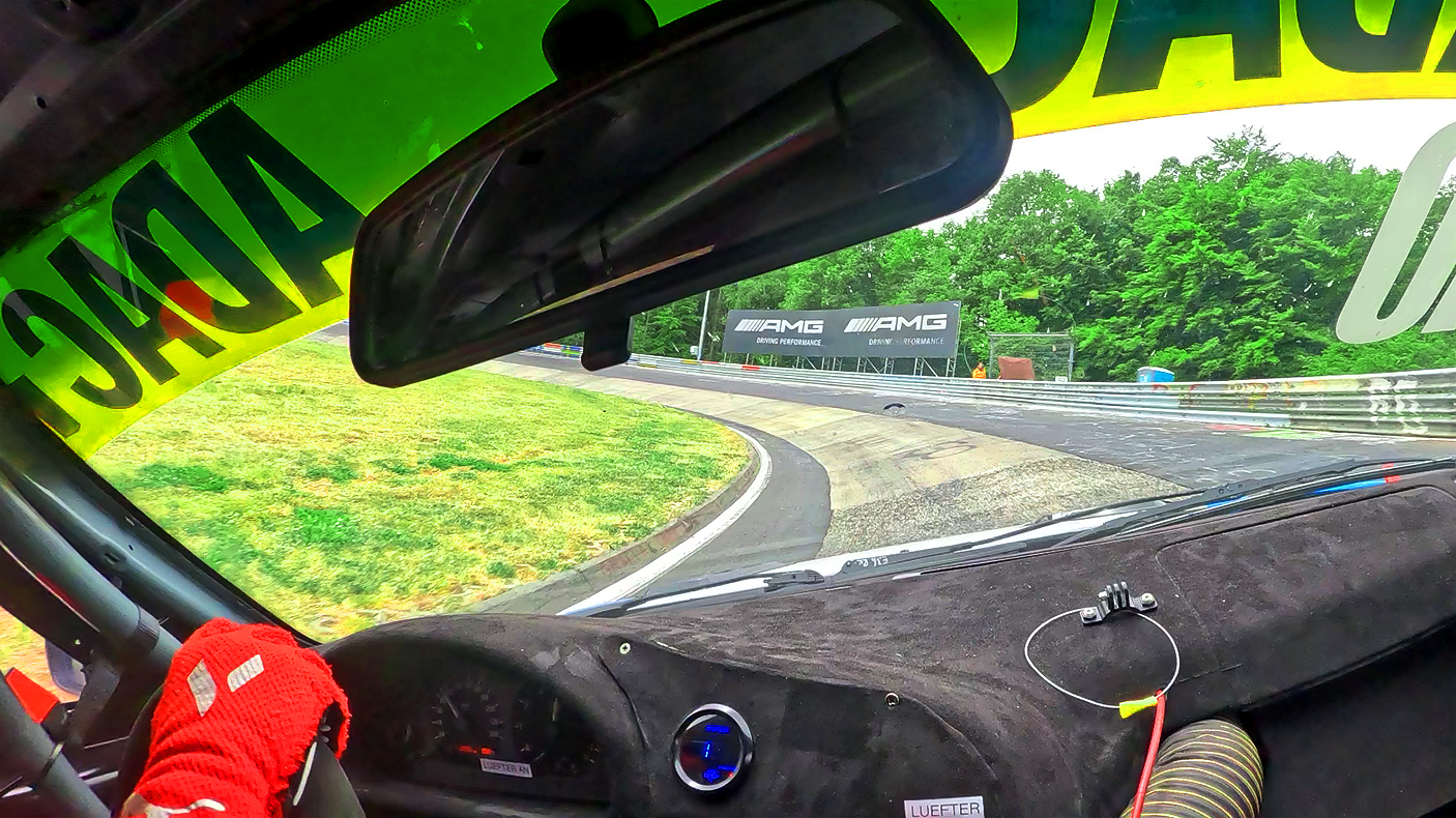 Denis im Karussell der Nordschleife fahrend
