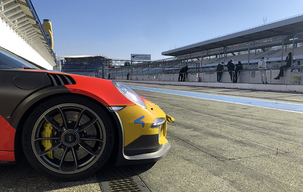 Bei einem Trackday